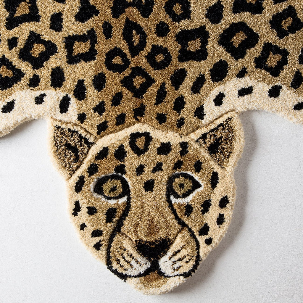 Leopard Animal Rug (Large) — Maison Midi
