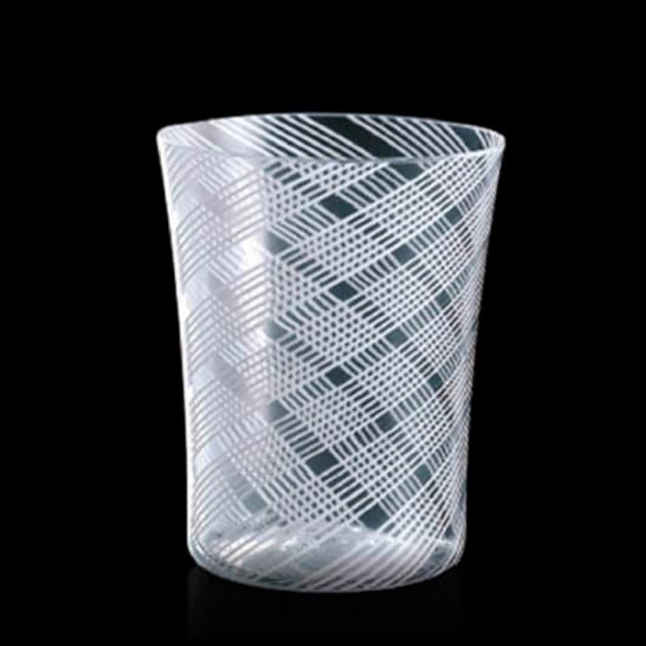 Drinking Glasses Tumblers Murano Sets: Drinking Glass Tumbler Set - Twisted