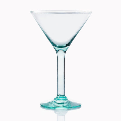 Handmade Bolivian Recycled Martini Glass