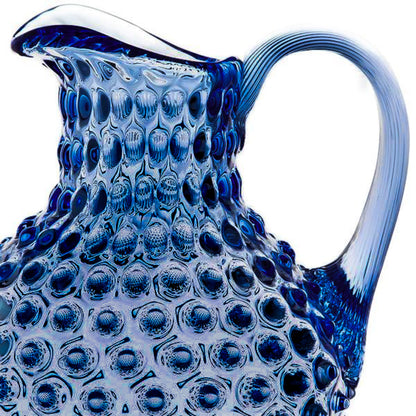 Cobalt Blue Hobnail Pitcher (2L)