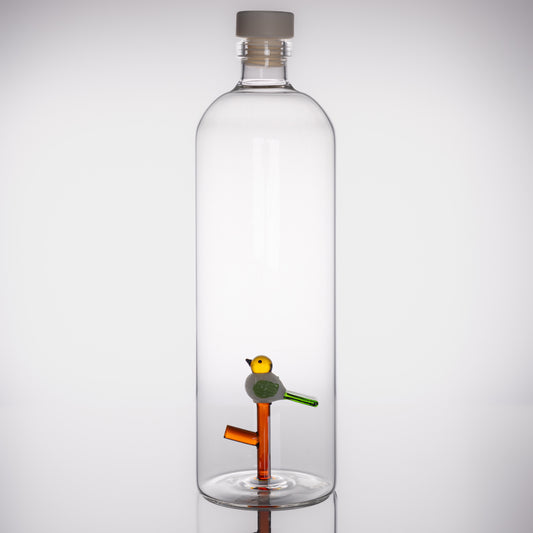 Ichendorf Animal Farm bottle with bird by Alessandra Baldereschi