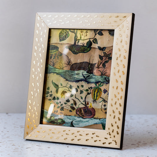 Attico Handmade Marquetry Picture Frame (5x7”)