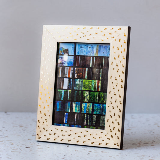 Attico Handmade Marquetry Picture Frame (4x6")