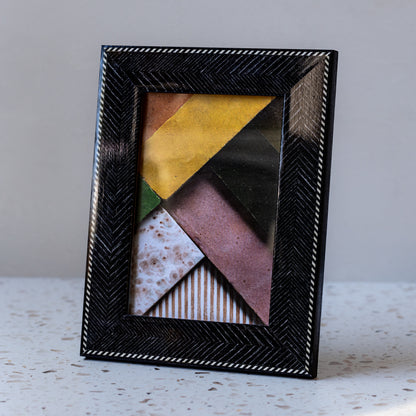 Wenge Handmade Marquetry Picture Frame (4x6”)