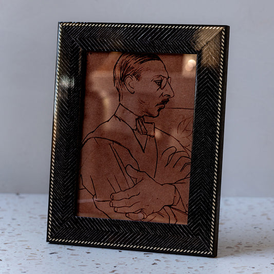 Wenge Handmade Marquetry Picture Frame (5x7”)