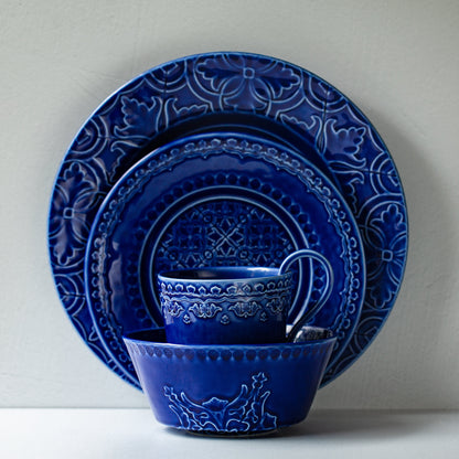 Rua Nova Indigo Fruit Plate