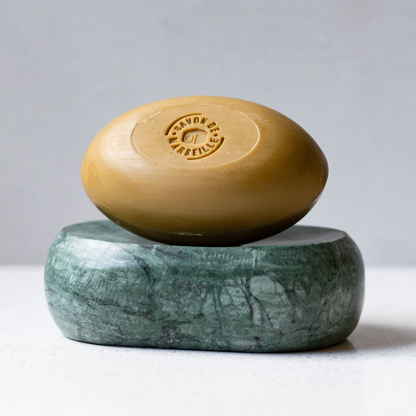 Green Marble Soap Dish