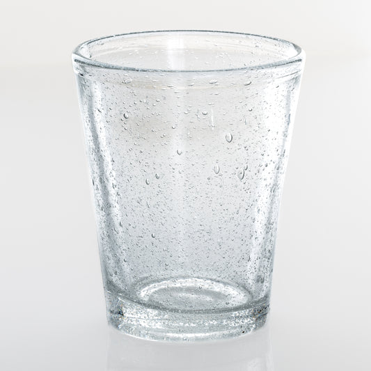 Clear Handmade Memento Matera Glass Tumbler (Translucent)