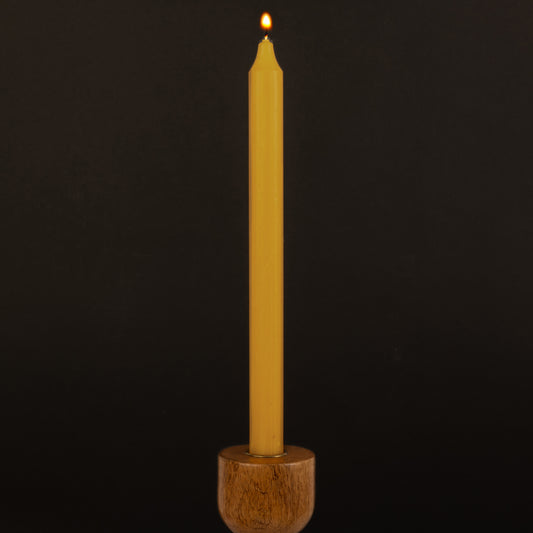 Curry Danish Kiri Taper Candle (12")