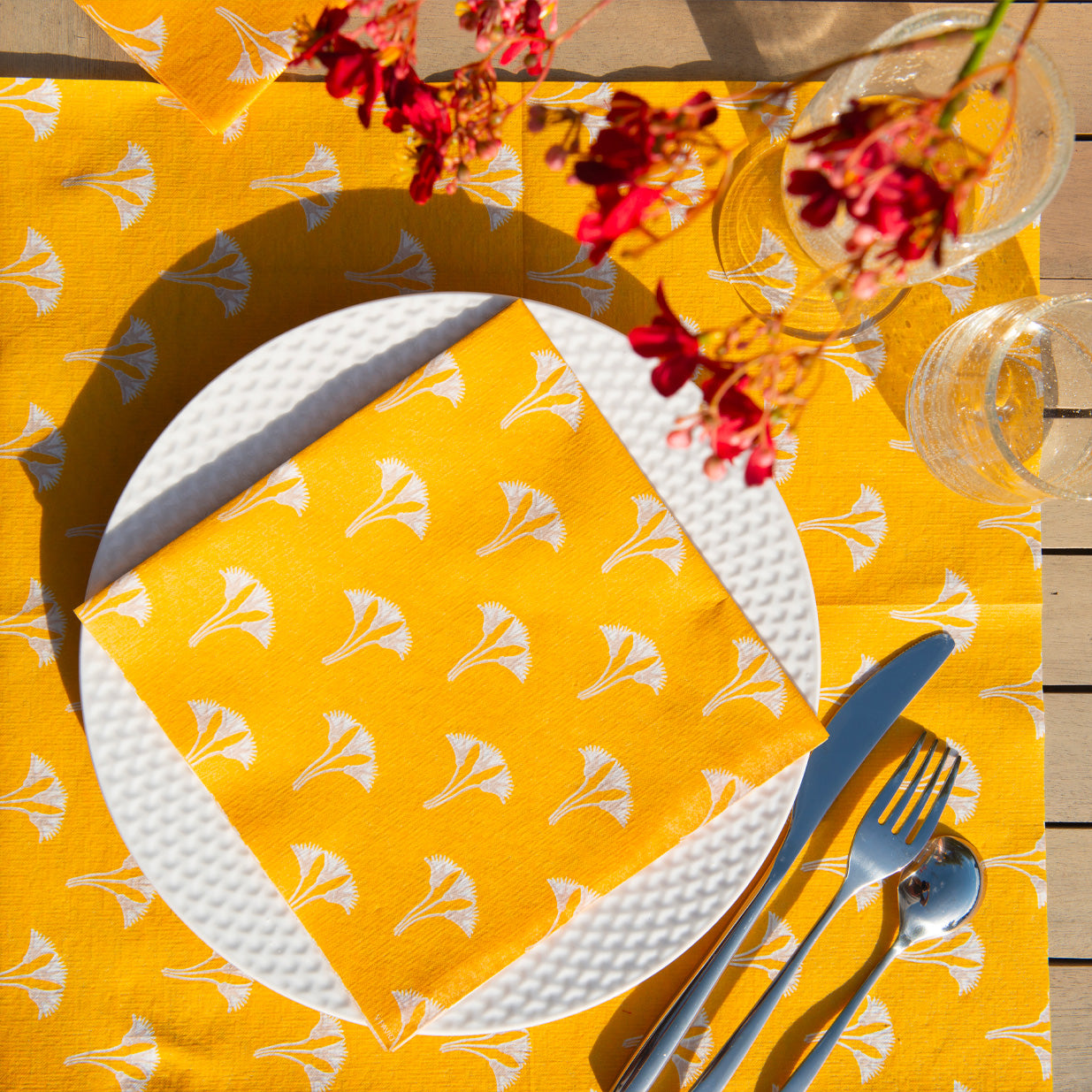 Fleur de Coton Paper Napkins (8")