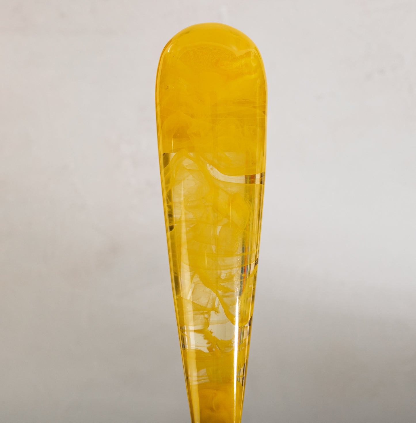 Yellow and Tan Grand Slam Resin Salad Servers (14")