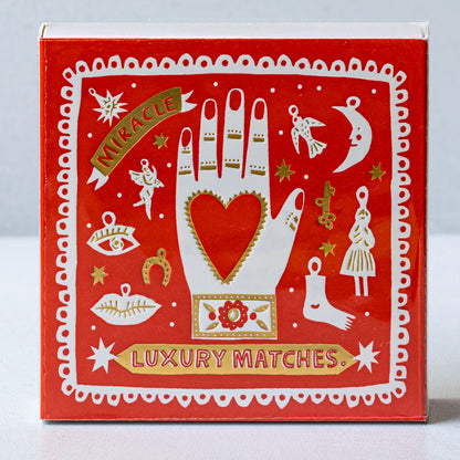 Miracle Luxury Hand Sustainable Matches & Matchbox Matches