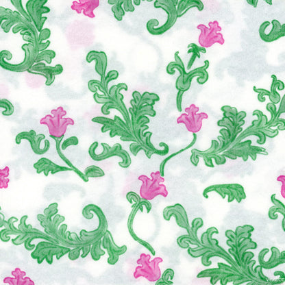 Green & Pink Trianon Paper Napkins (8")