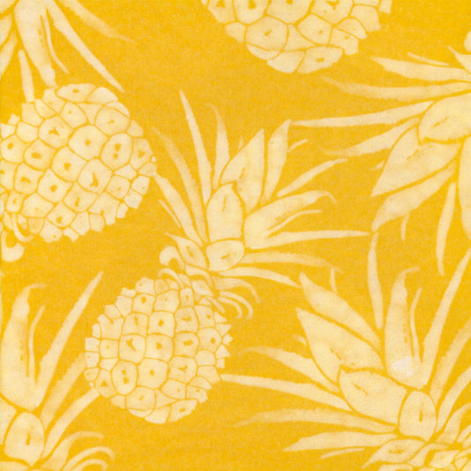 Yellow Pineapple Paper Napkins (8")