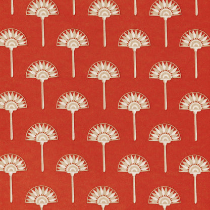 Red Egyptian Palm Paper Napkins (8")