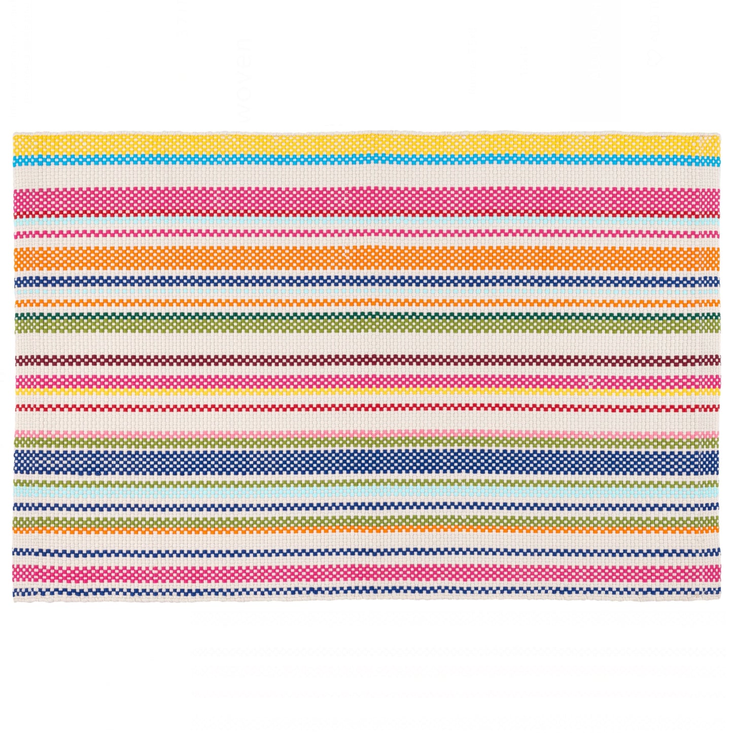 Dash and Albert Summer Stripe Handwoven Indoor / Outdoor Rug (2'x3')