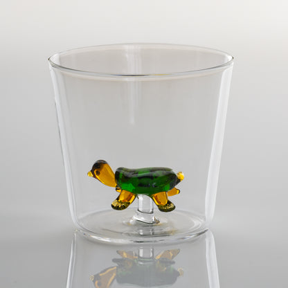 Ichendorf Milano Animal Farm Turtle Handmade Tumbler