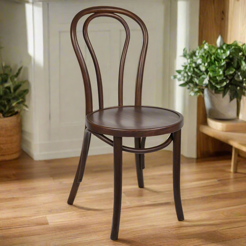 Walnut Bentwood Bistro Chair