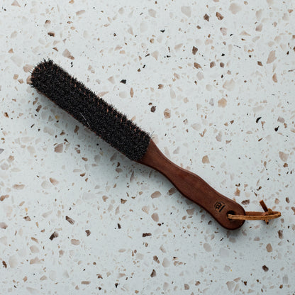 Redecker Oiled Pearwood and Natural Bristle Clothes Brush