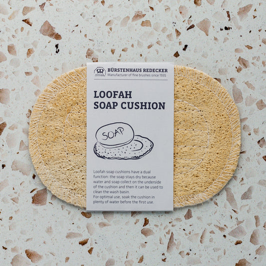 Redecker Oval Loofah Soap Cushion