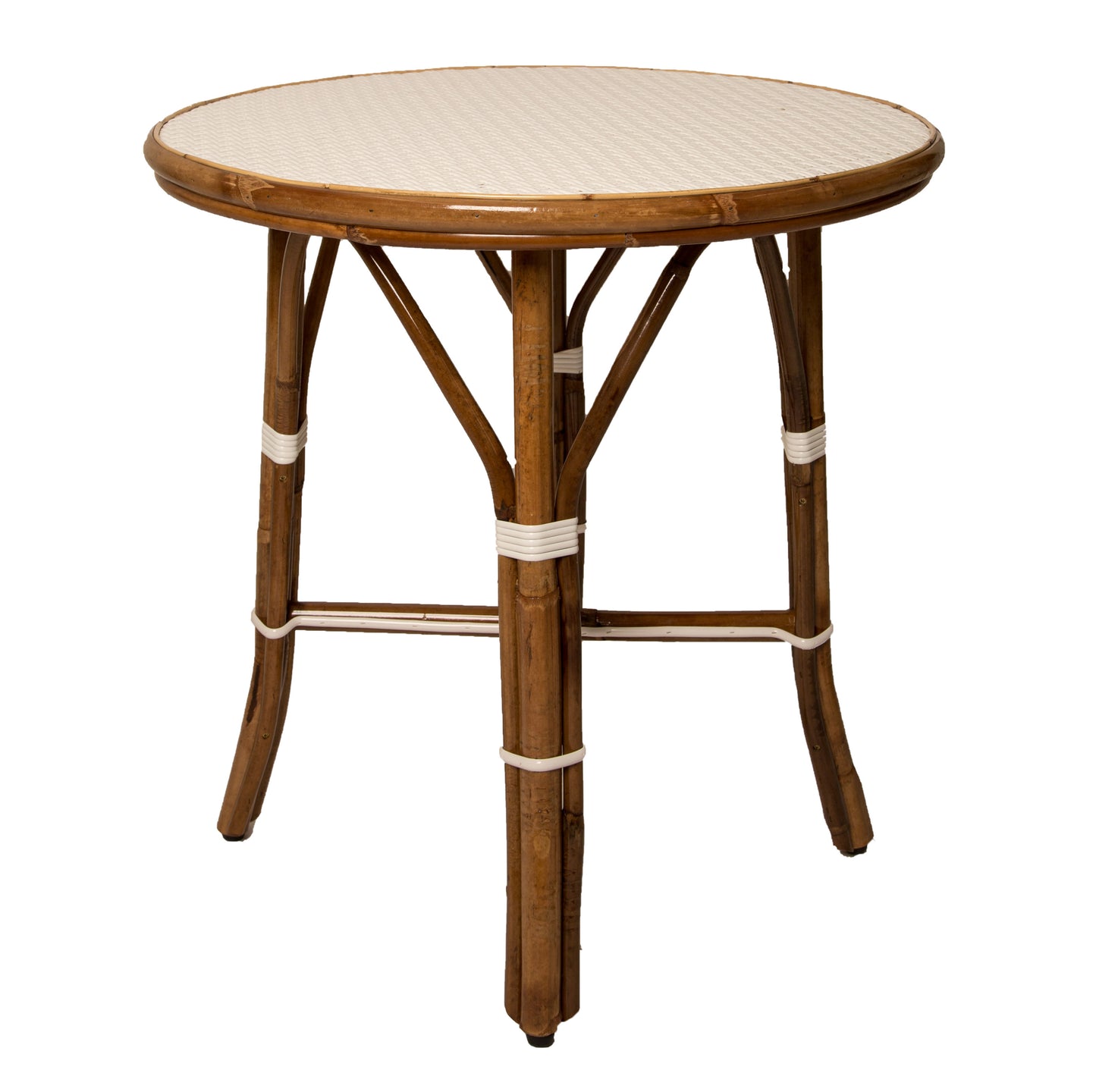 White Mediterranean Bistro Table (2 Seat)