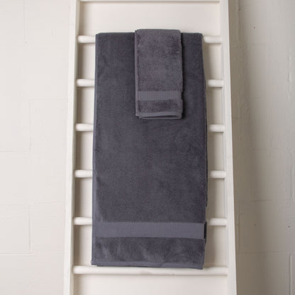 Grey Hilda Hand Towel