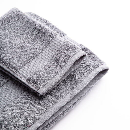 Grey Hilda Hand Towel