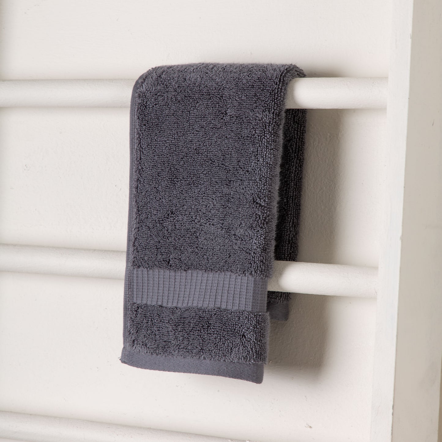 Grey Hilda Hand Towel