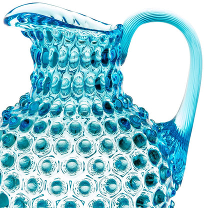 Azure Hobnail Pitcher (2L)