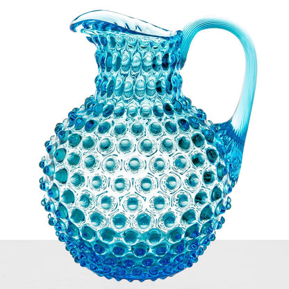 Azure Hobnail Pitcher (2L)