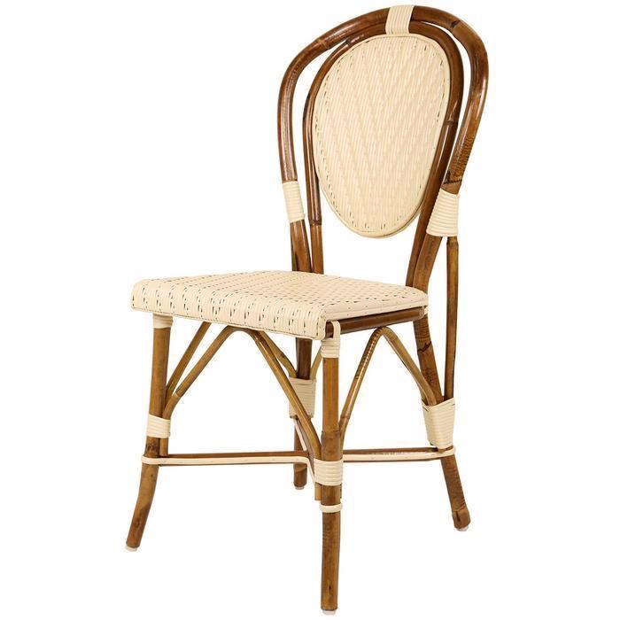 Cream Mediterranean Bistro Chair (L)