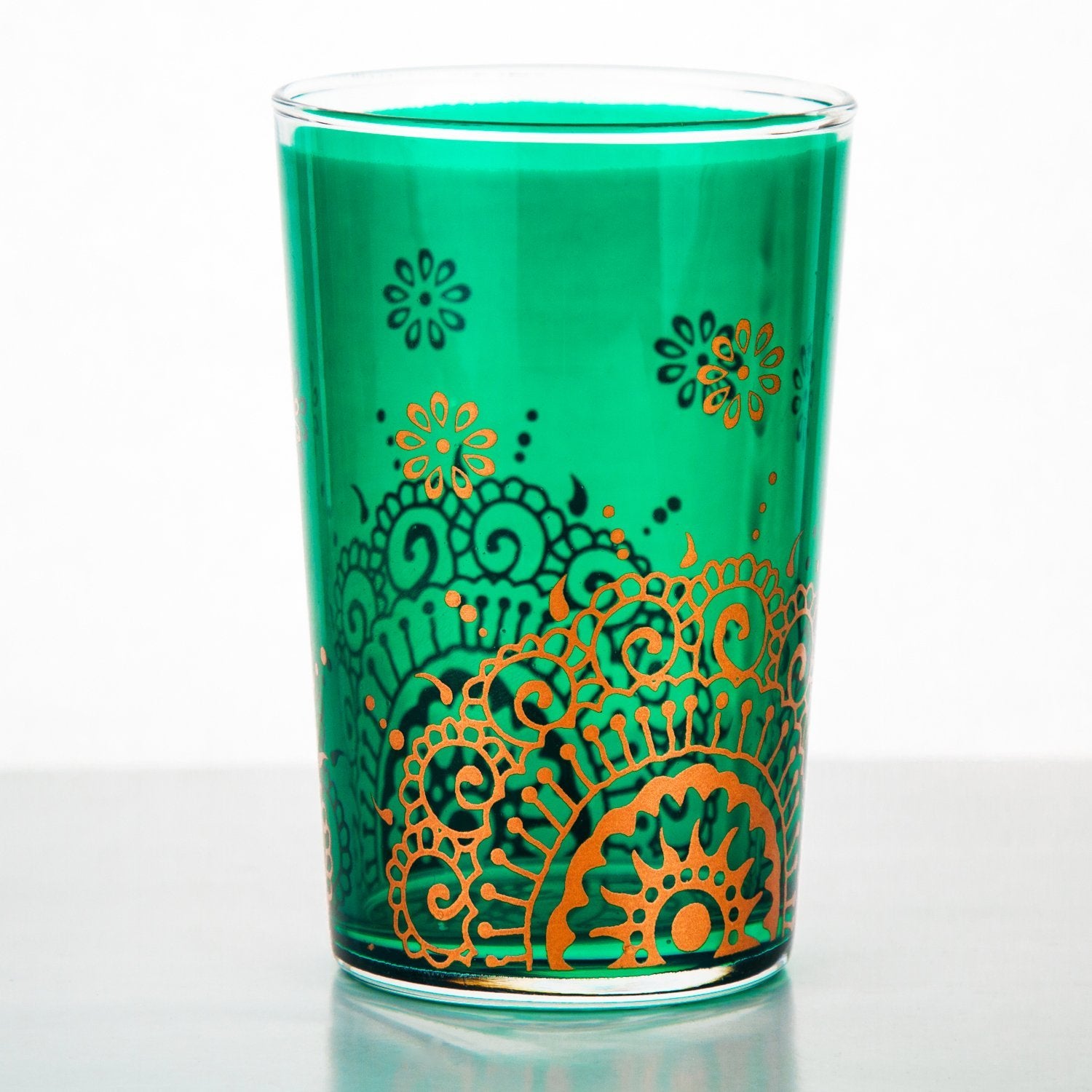 Green Oujam Moroccan Tea Glass