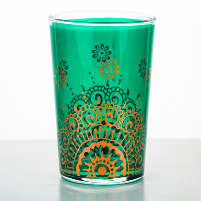 Green Oujam Moroccan Tea Glass