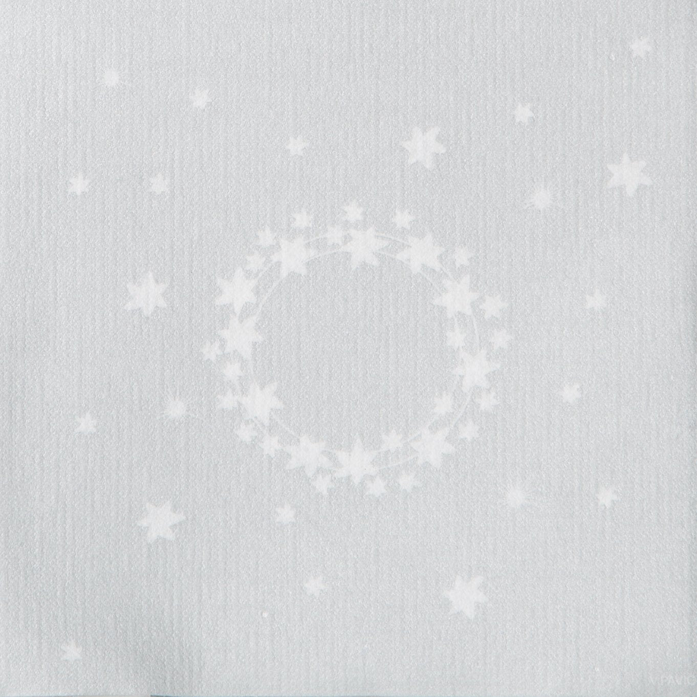 Grey Stars Paper Napkins (5")