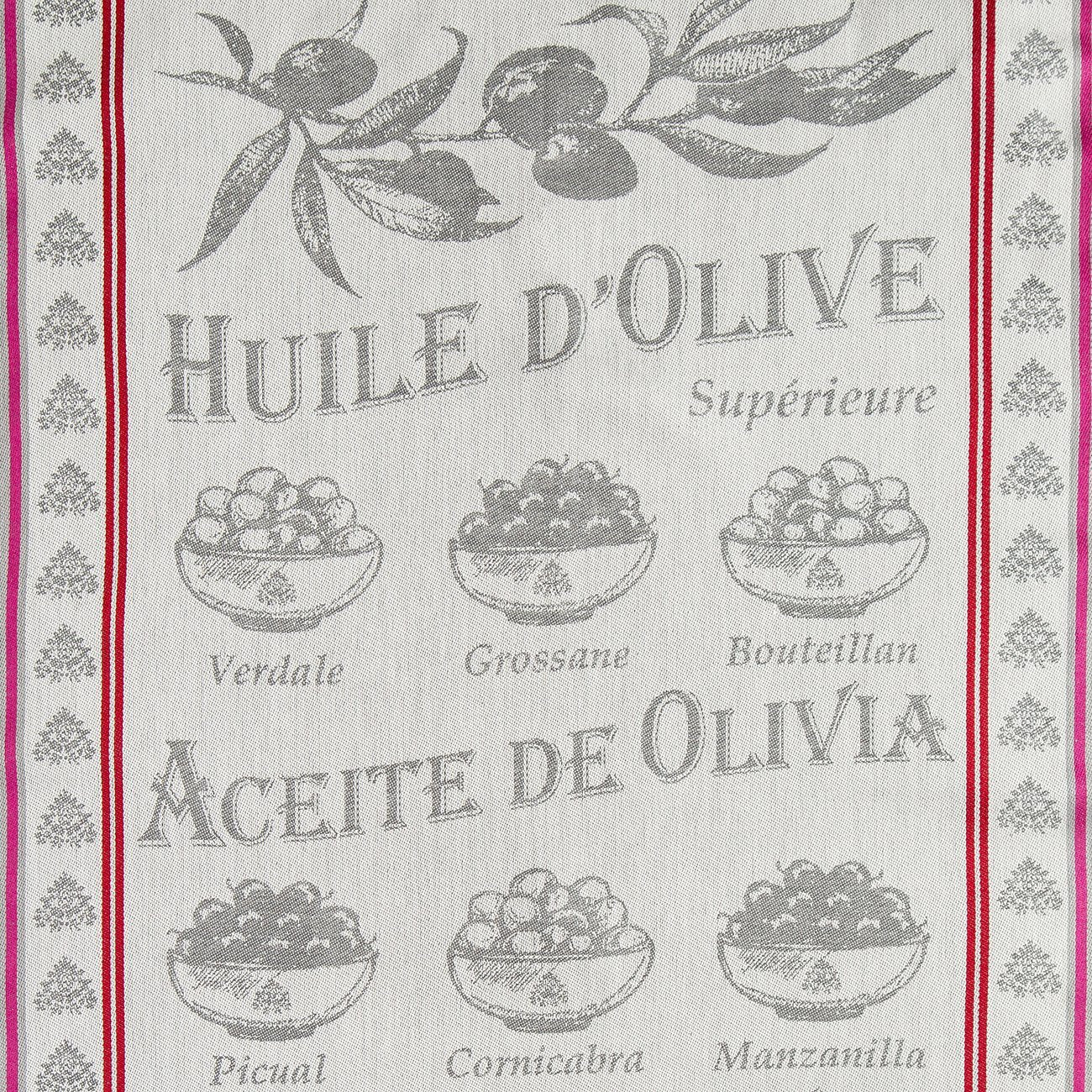 Huile de Olive French Kitchen Towel