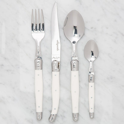 White Laguiole Cutlery (24 Piece)