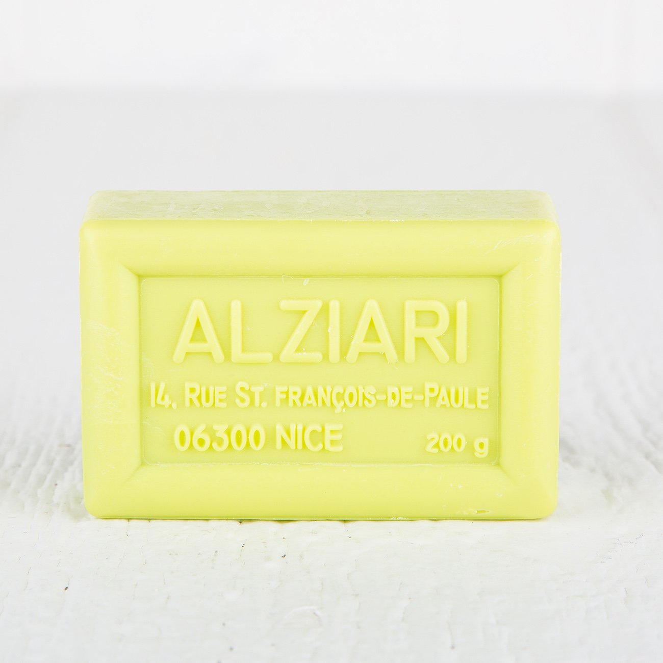 Alziari Olive Oil Verbena Scent Bar Soap 200g