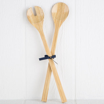 Bamboo Salad Servers