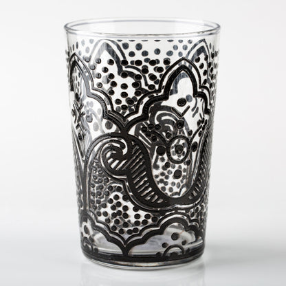 Black Chiba Moroccan Tea Glass