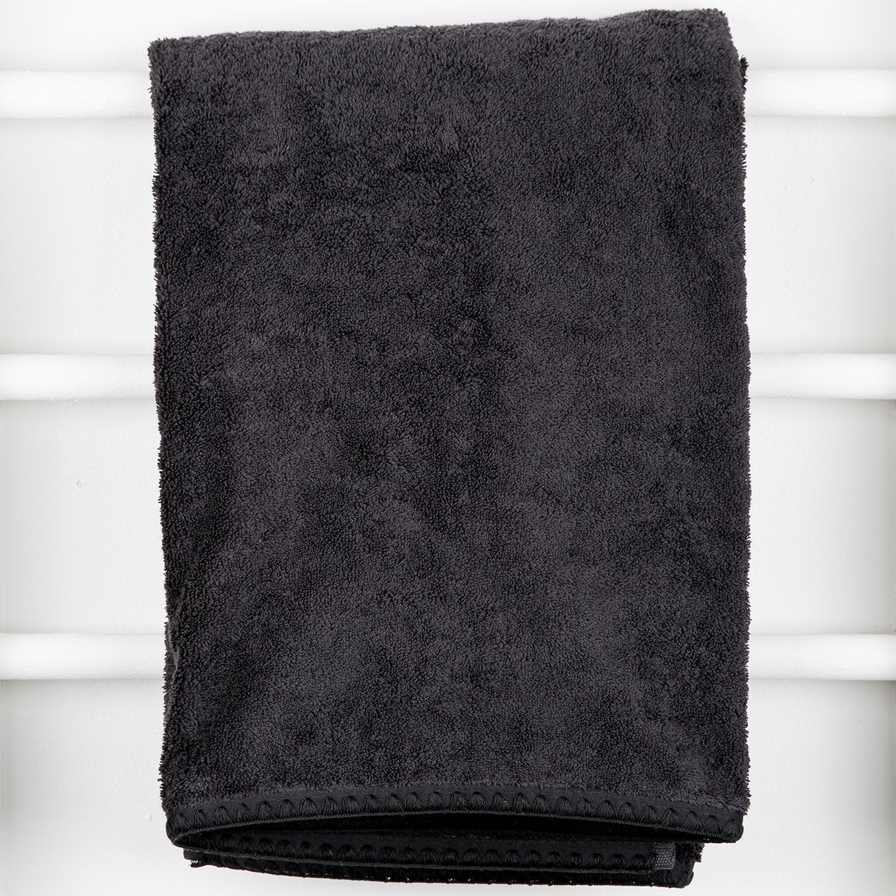 Black Issey Bath Towel