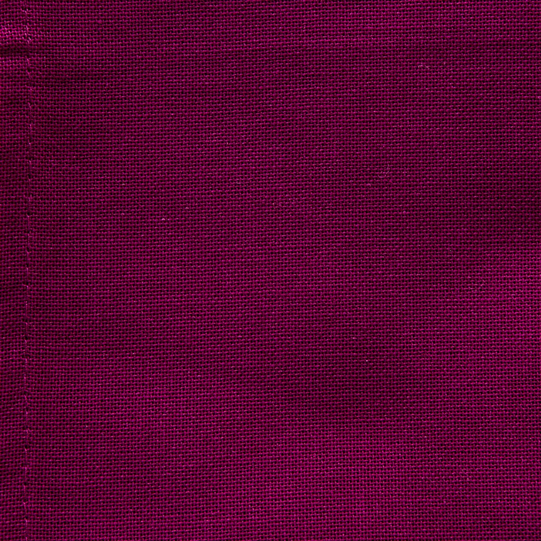 Fuchsia Pink Cotton Single Stitch Napkin (17")