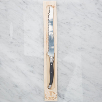 Grey Laguiole Bread Knife