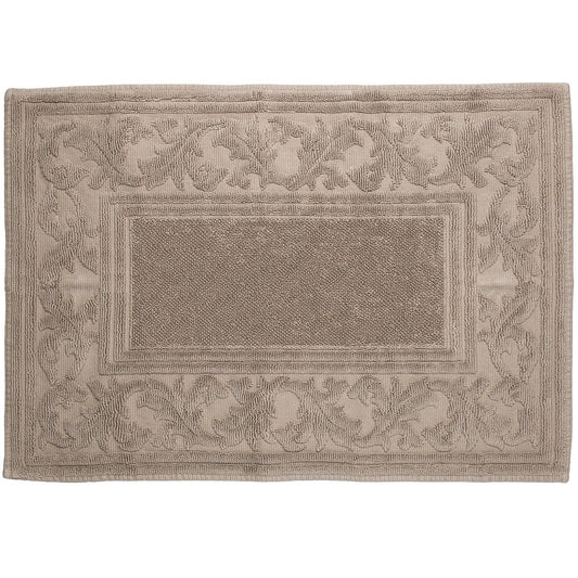 Small Cream Renaissance Bath Mat (27.5x19.5")