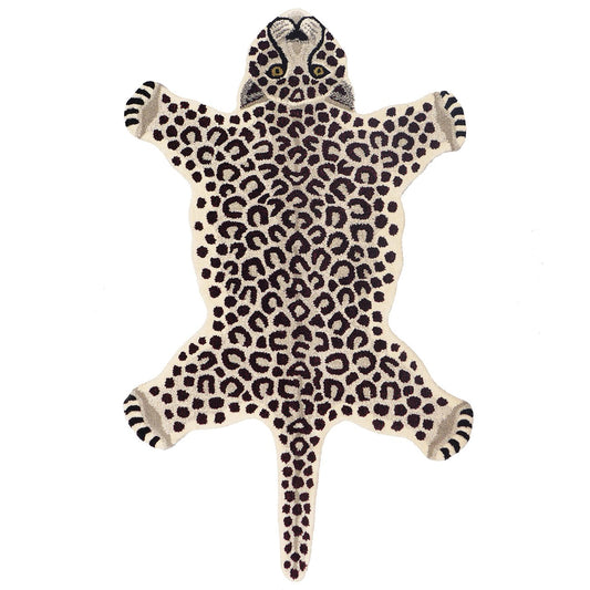 Snow Leopard Animal Rug (Large)