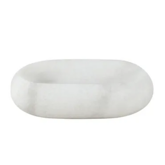 White Marble Soap Dish